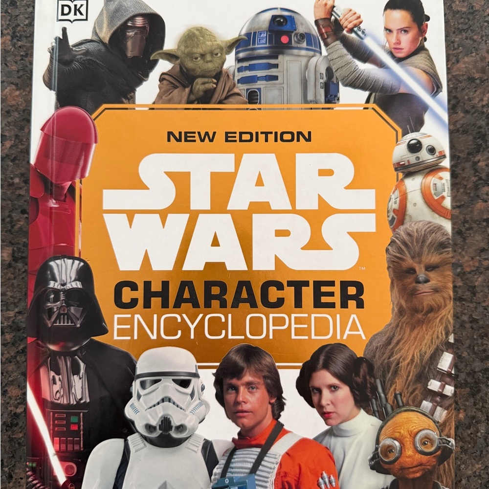 Star Wars Character Encyclopedia Book Hardcover